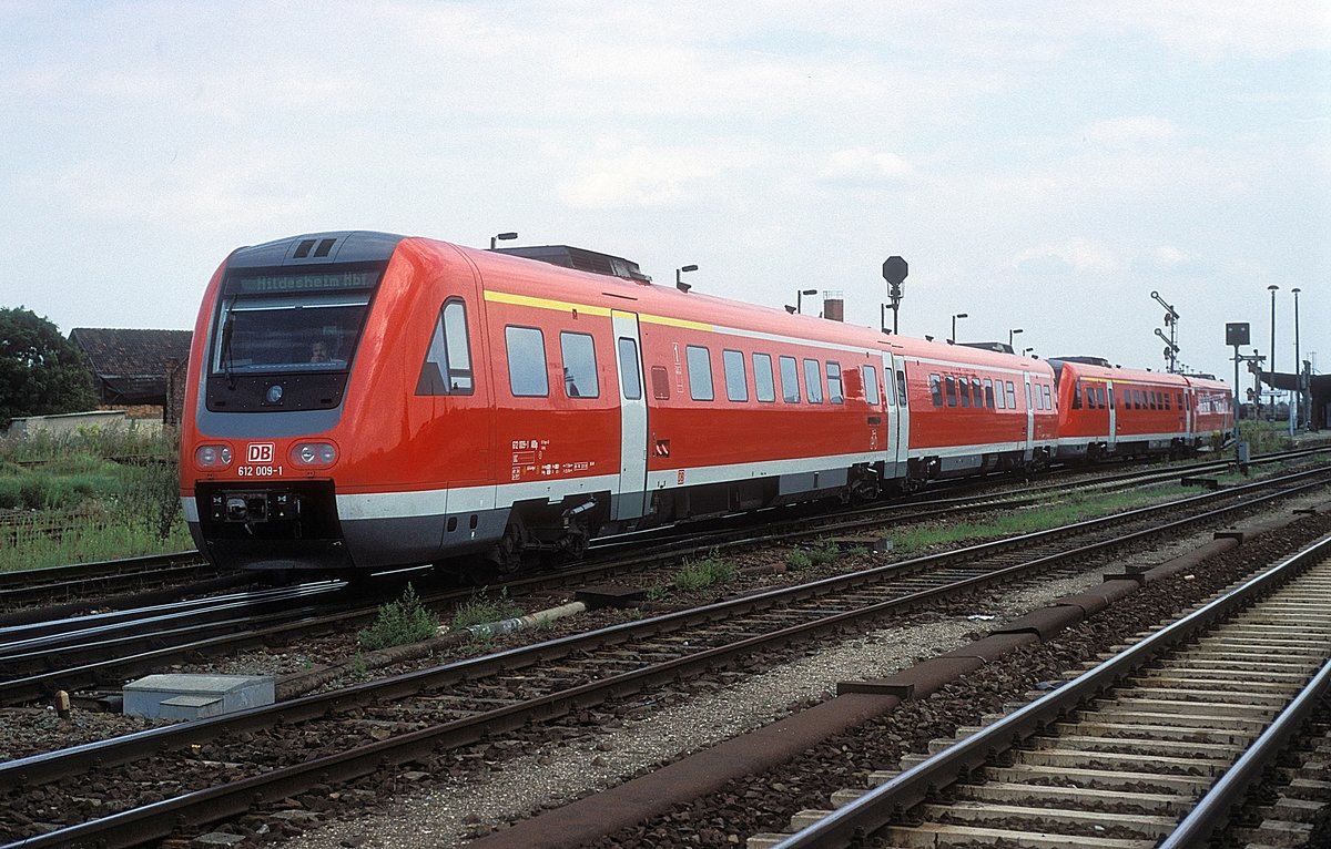  612 009 + 018  Halberstadt  10.08.00
