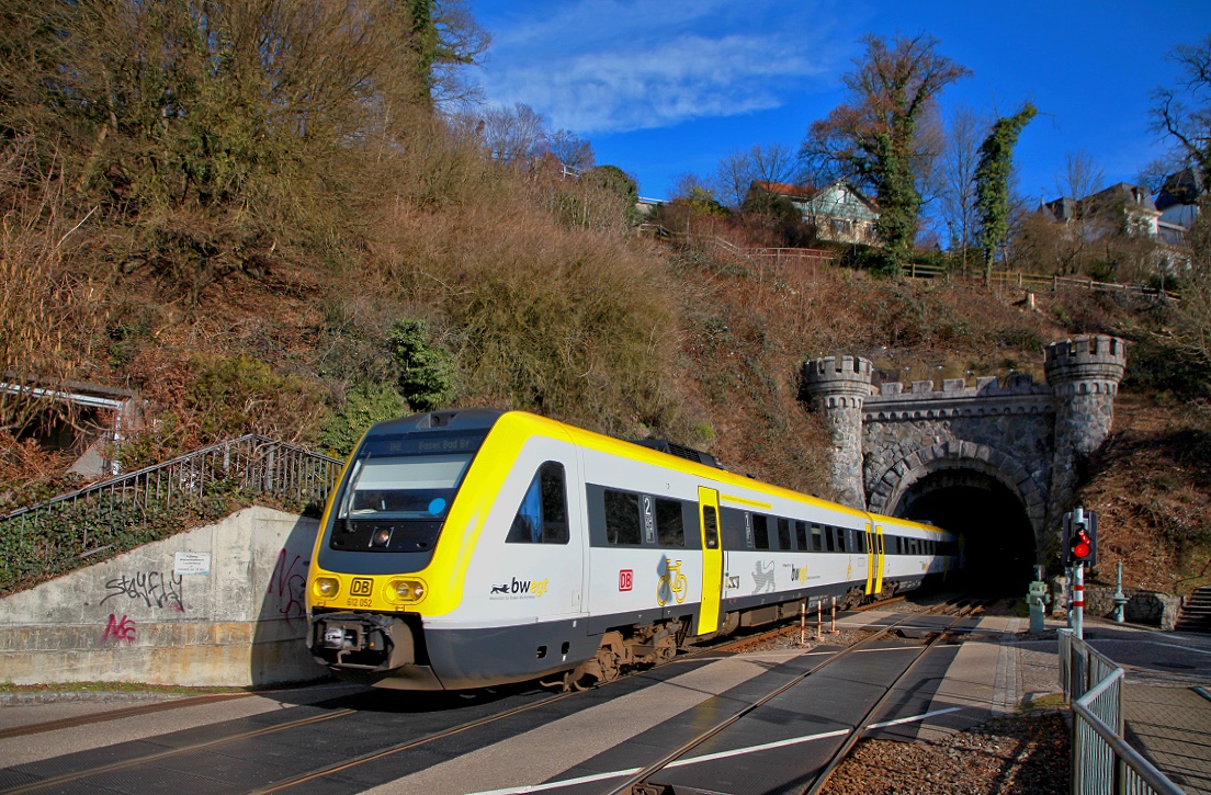 612 052 + 612 021, Laufenburg, IRE3066, 06.02.2020.