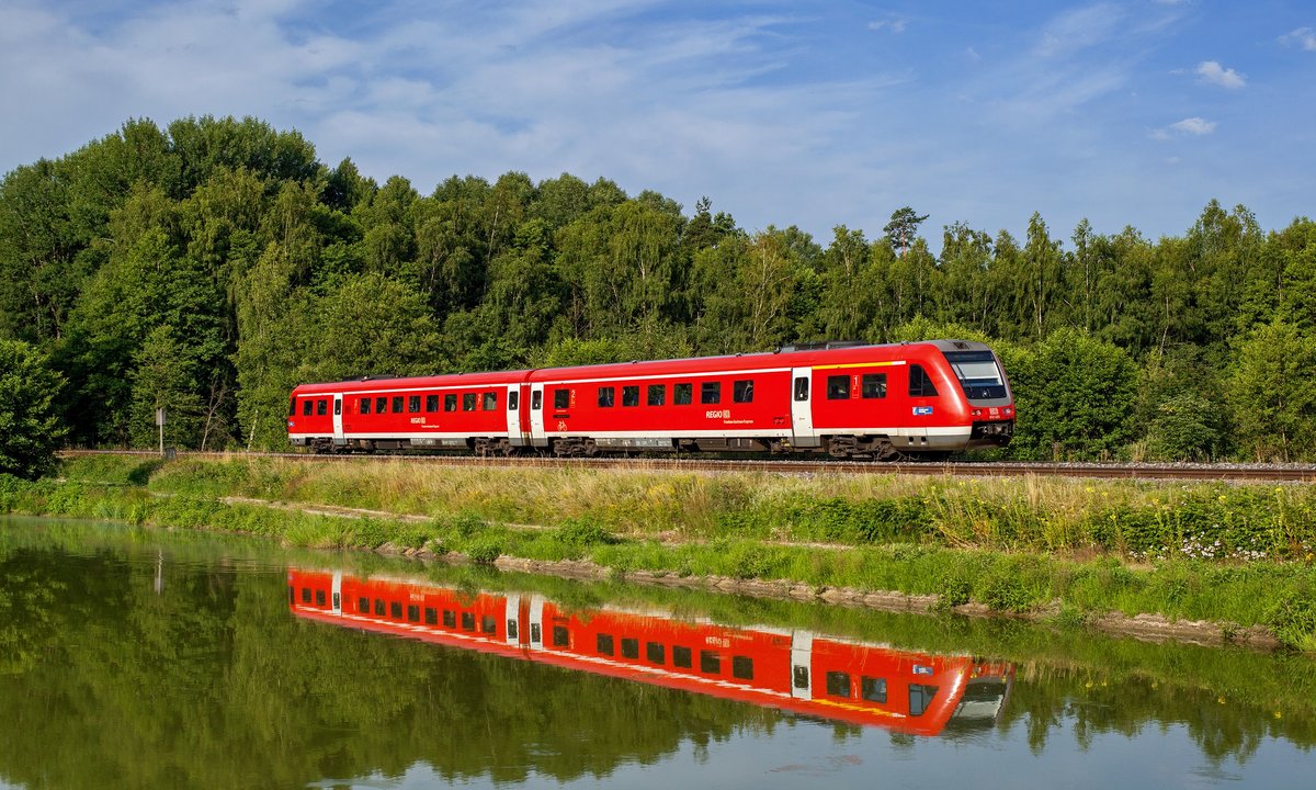 612 485 - Wiesau - 18.07.2013 - IRE 3082, Chemnitz - Nürnberg