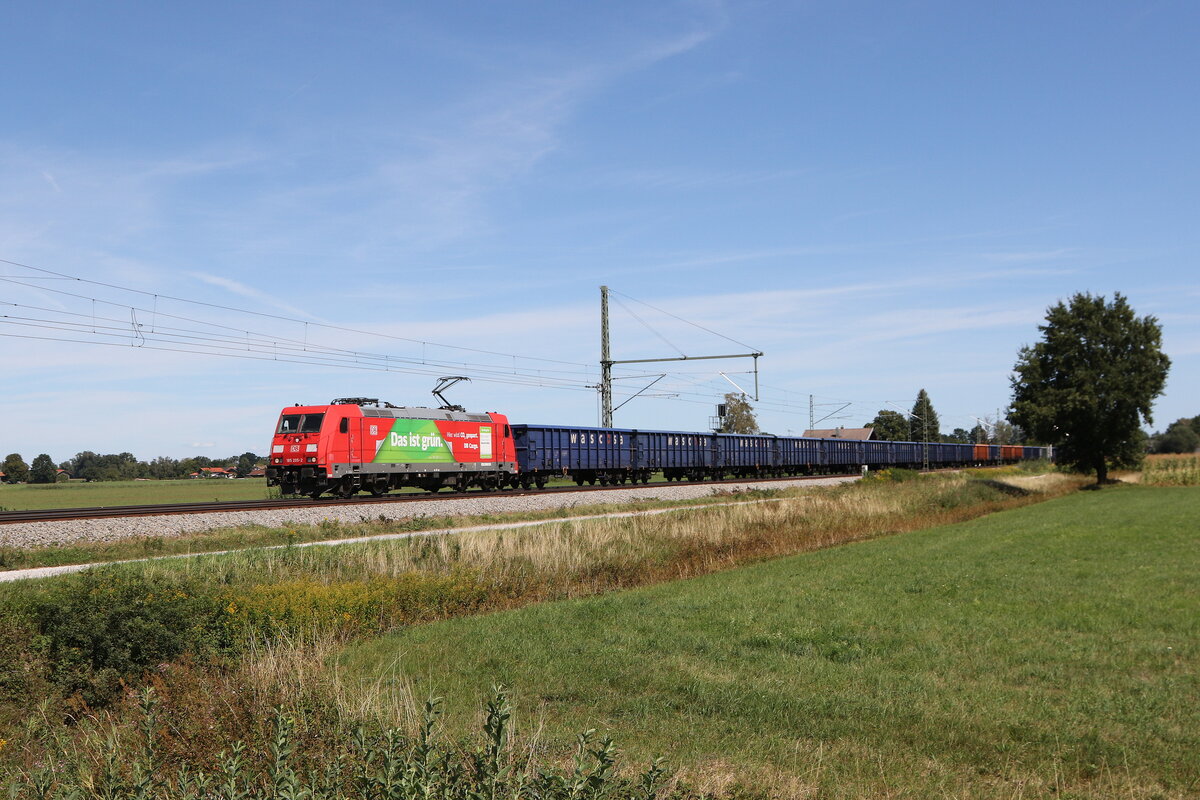 6185 205  Das ist gr�n  aus Salzburg kommend am 30. August 2026 bei �bersee am Chiemsee.