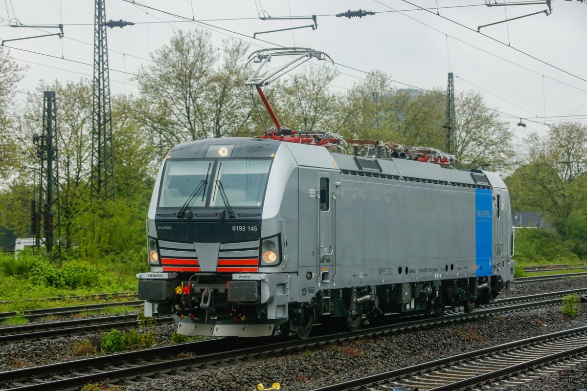 6193 145 Railpool in Oberhausen Osterfeld, April 2024.