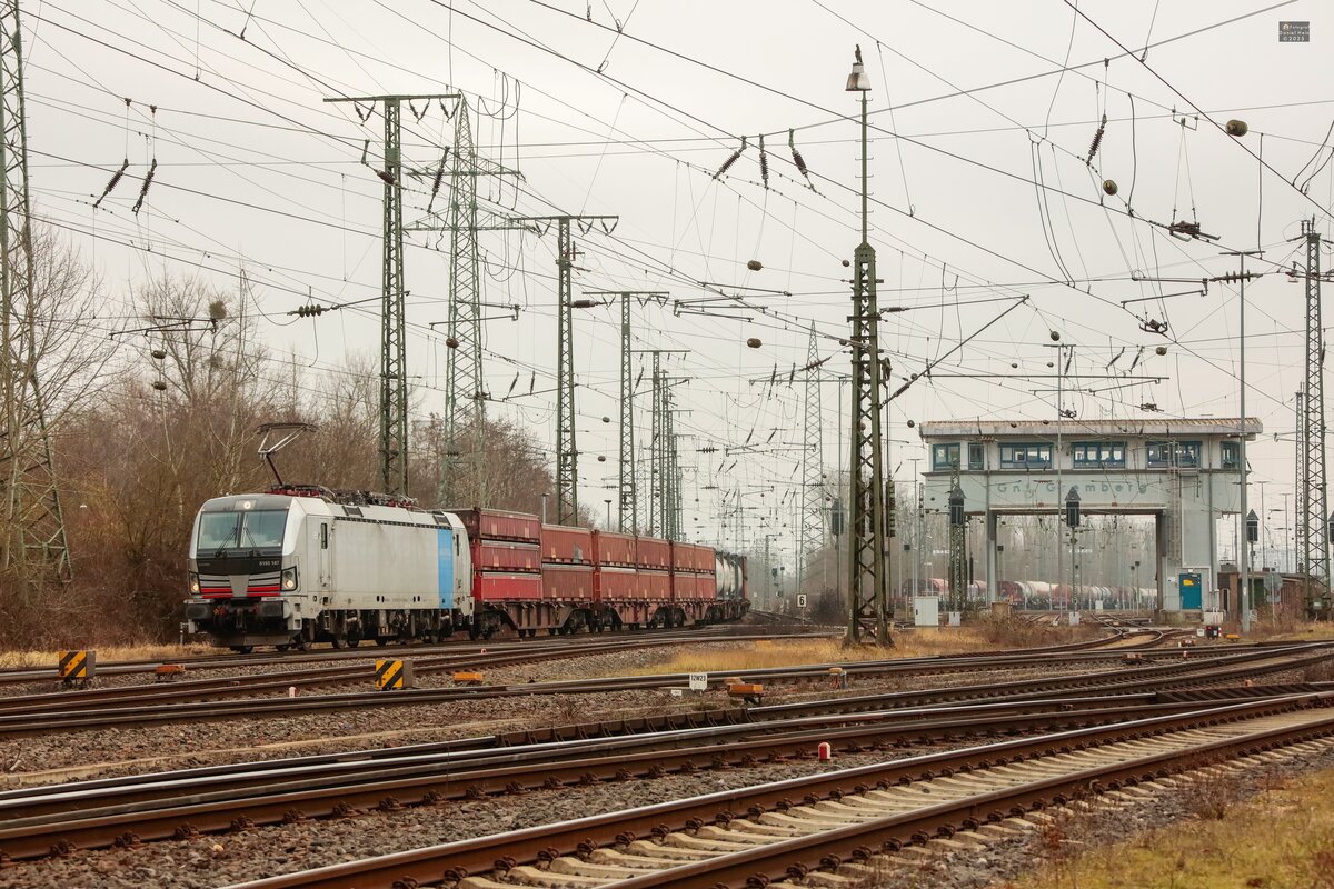 6193 167 Railpool in K�ln Gremberg, Februar 2025.