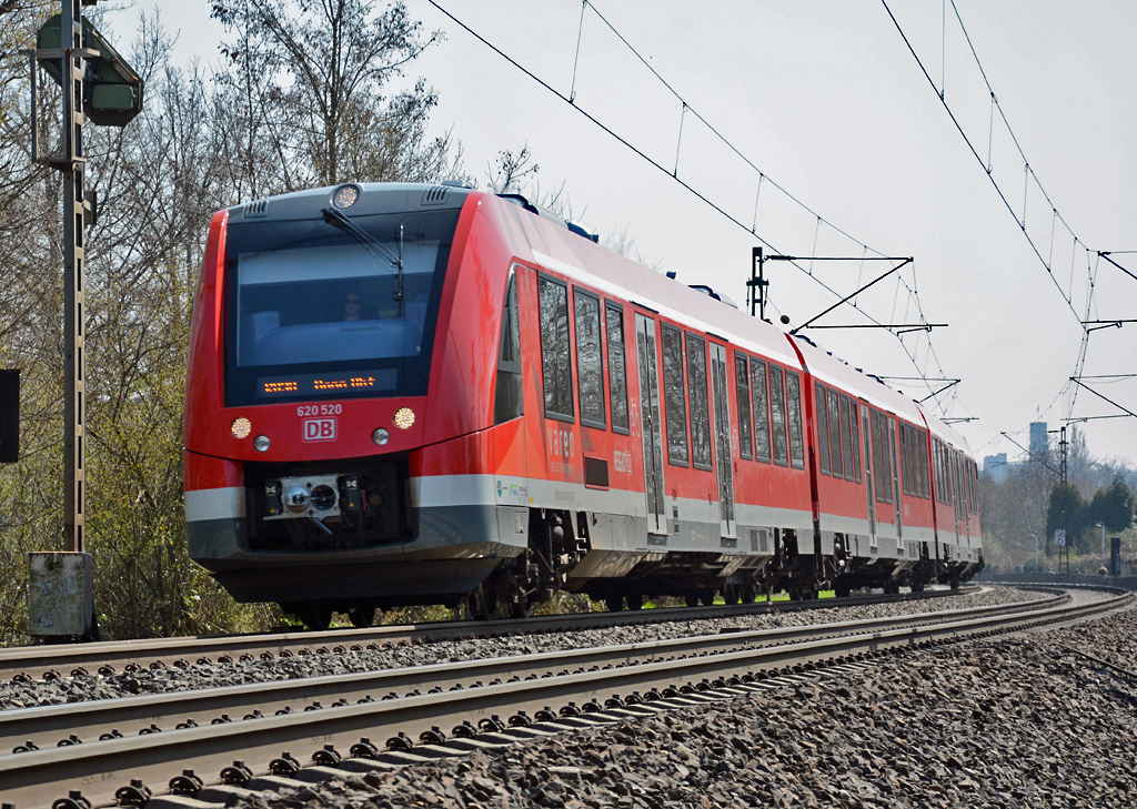 620 520 RB von Ahrbrück nach Bonn in Bonn-Friesdorf - 09.04.2015