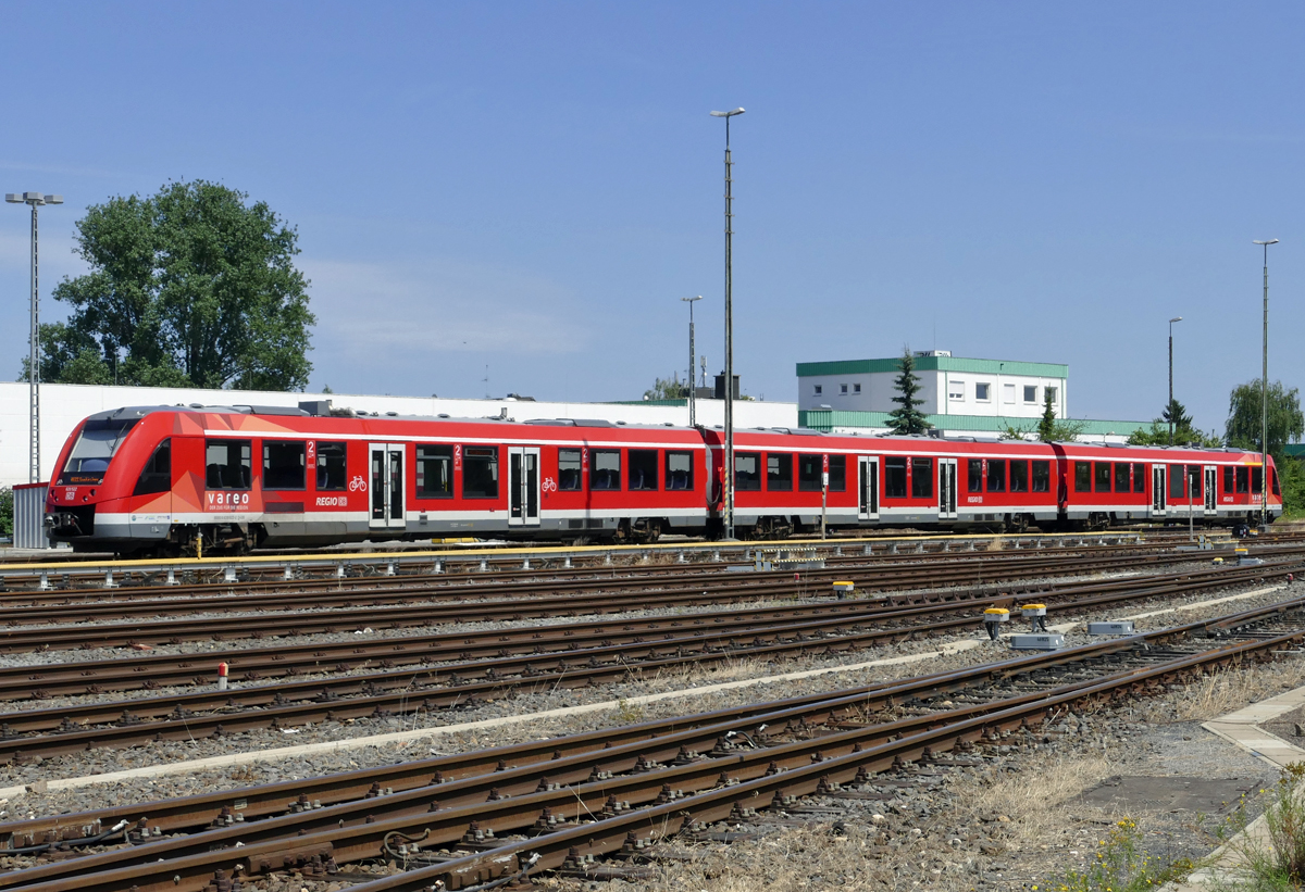 620 522 RE22 bei der Einfahrt in den Bf Euskirchen - 18.07.2017