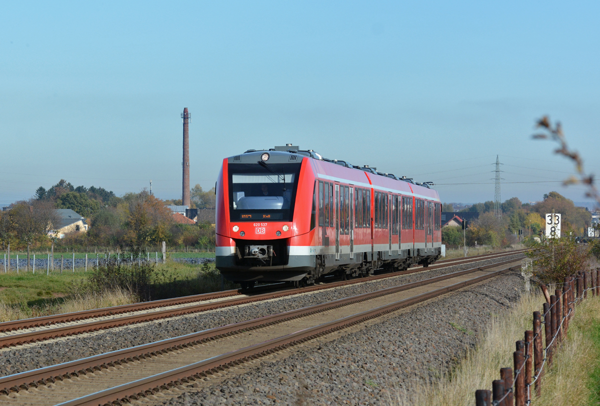 620 537 RB24 nach Kall bei Eu-Wißkirchen - 03.11.2015