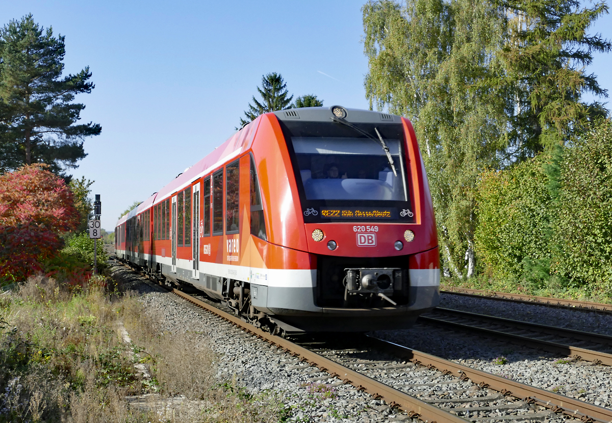 620 549 RE22 nach Köln in Euskirchen - 18.10.2017