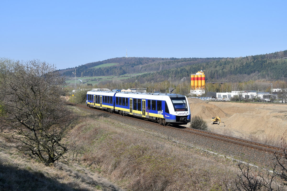 622 215 als DPN 81510 Bad Harzburg - Braunschweig Hbf am 16.04.2019 bei Vienenburg