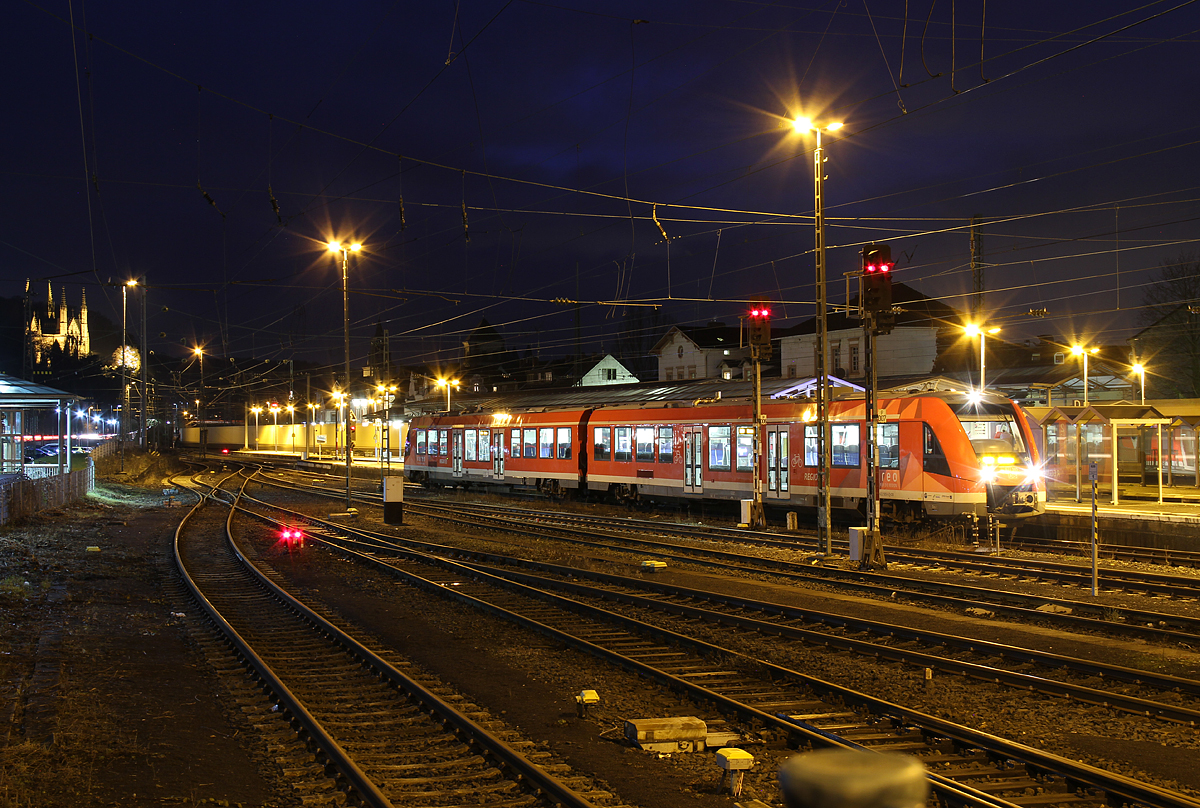 622 505 im Bahnhof Remagen am 16.12.2017