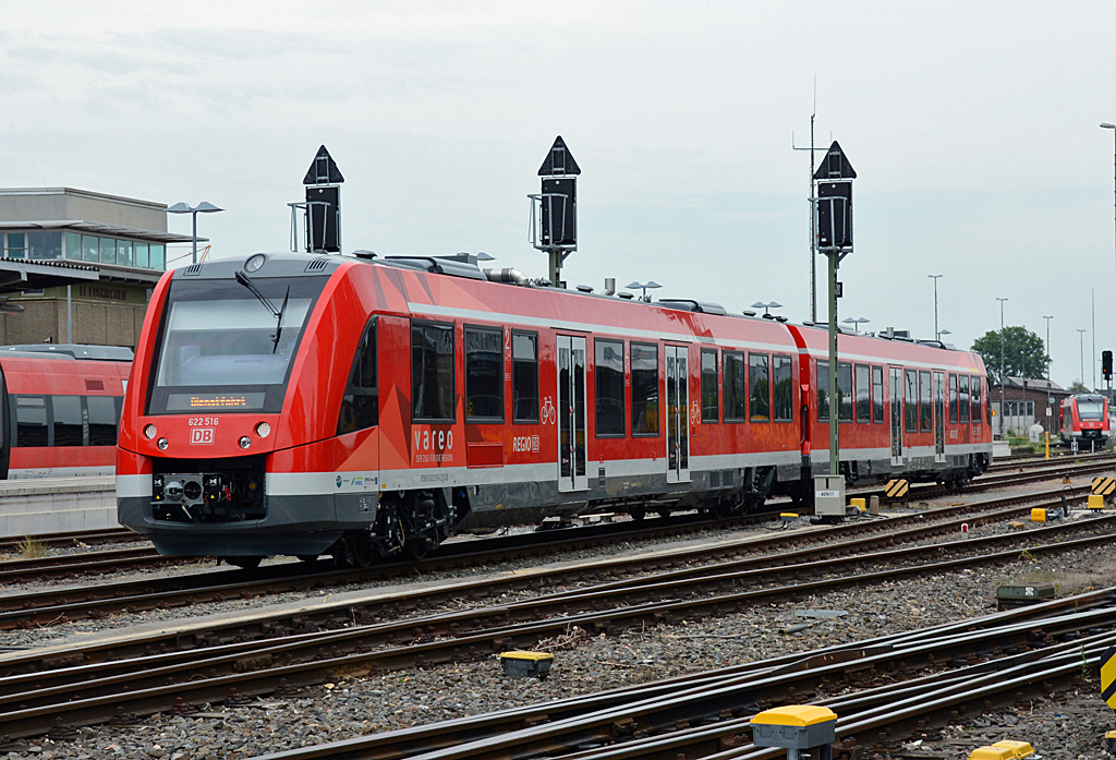 622 516-2 im Bahnhof Euskirchen - 21.05.2014