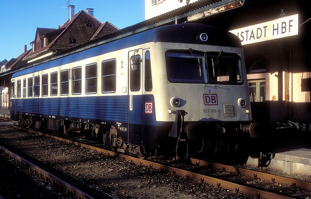 627 006  Freudenstadt Hbf  10.12.95