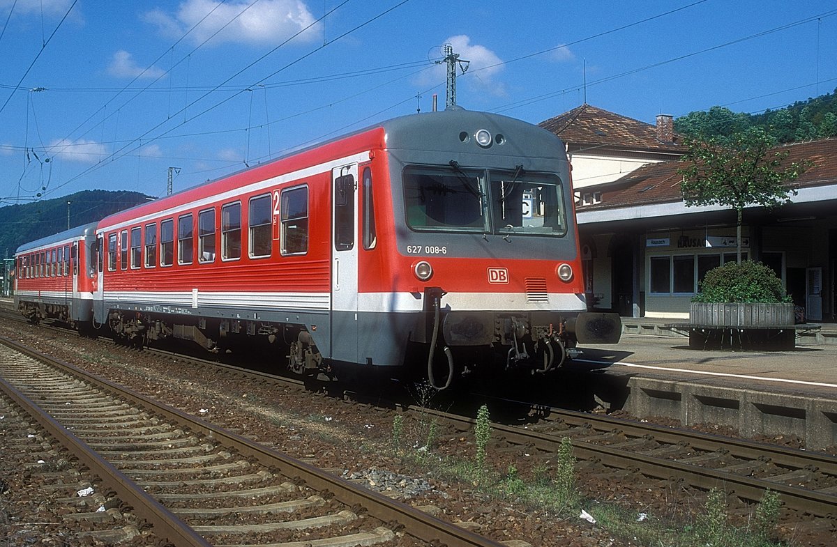 627 008 + 627 ...  Hausach  20.09.98