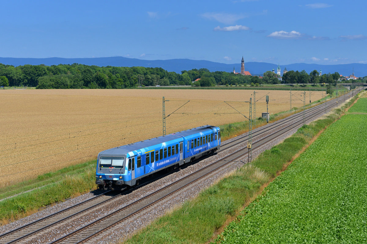  628 423 am 13.07.2017 bei Straubing. 
