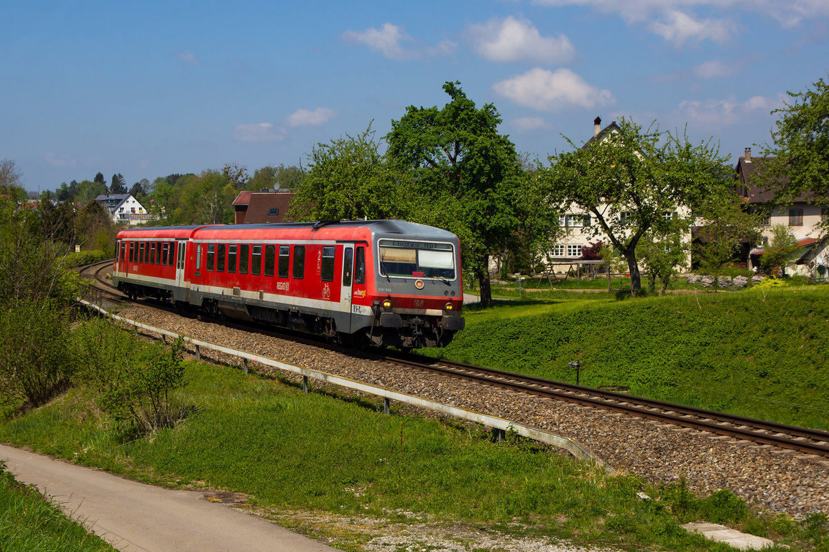 628 549 kurz vor Enzisweiler. 1.5.19