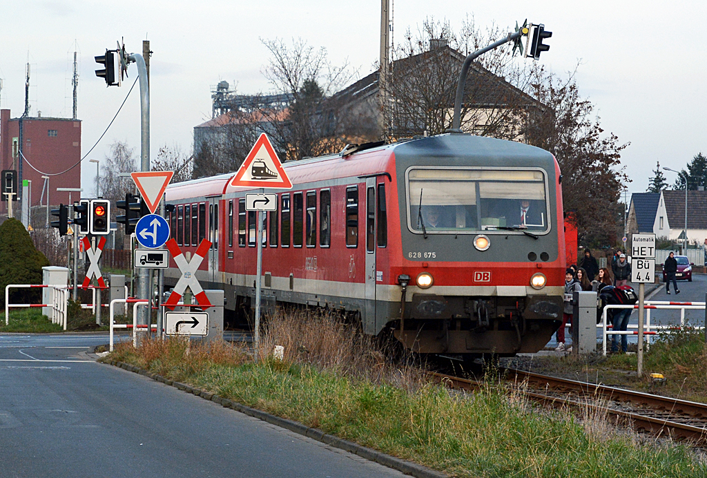 628 675 nach Bad Münstereifel beim Bü Stotzheim - 30.01.2014