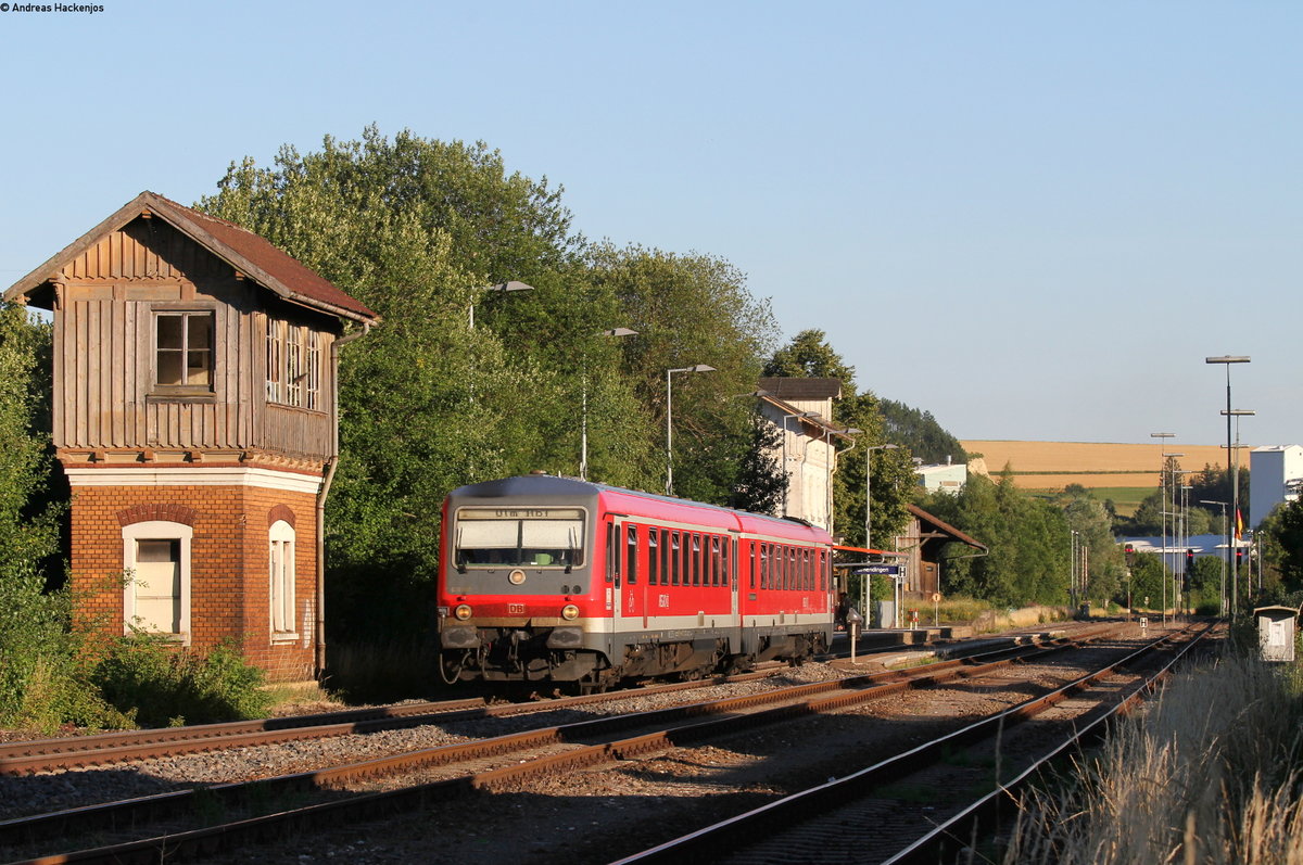 629 005-7 als RB 22387 (Ehingen(Donau)-Ulm Hbf) in Allmendingen 1.7.18