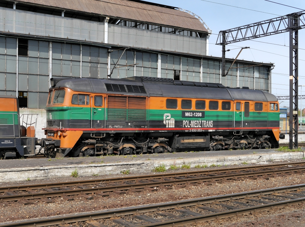 630 053-8 der Polnischen Kupfertransport, abgestellt am 5.5.2016 in Liegnitz HBf.