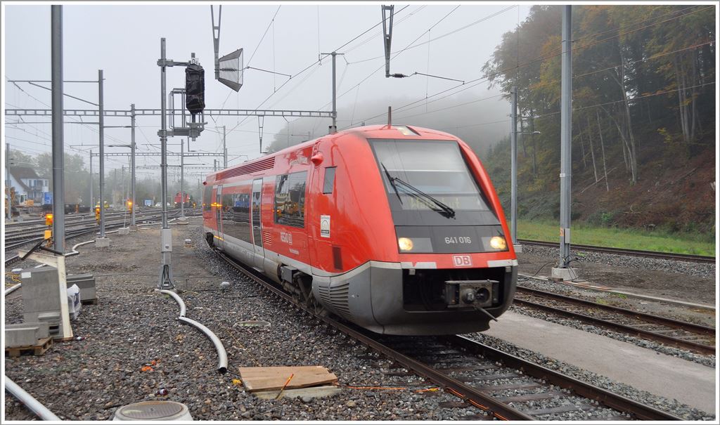 641 016 erreicht Koblenz (CH). (22.10.2013)