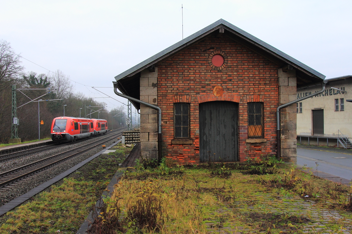 641 028 DB Regio in Michelau/ Oberfranken am 19.12.2015.