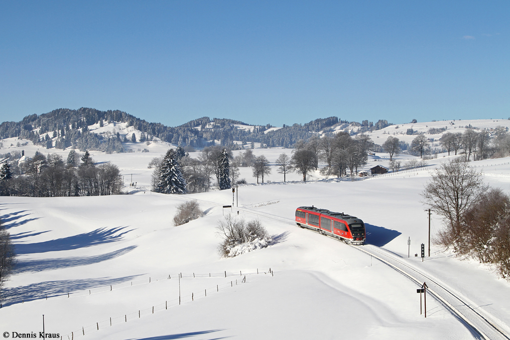 642 088 als RB 5479 am 01.01.2015 bei Maria Rain.