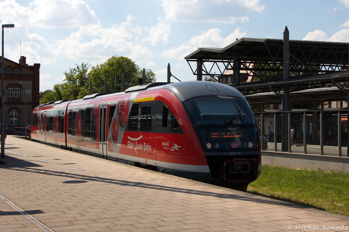 642 721-4 als RB13 (RB 17965) von Stendal nach Rathenow in Stendal. 06.06.2014