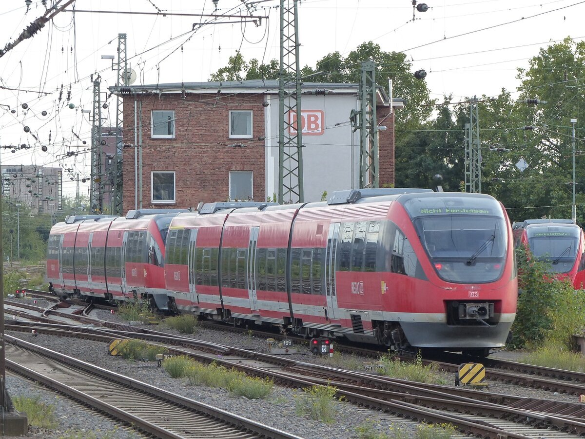 643 064 auf Rangierfahrt in Münster, 28.09.2021