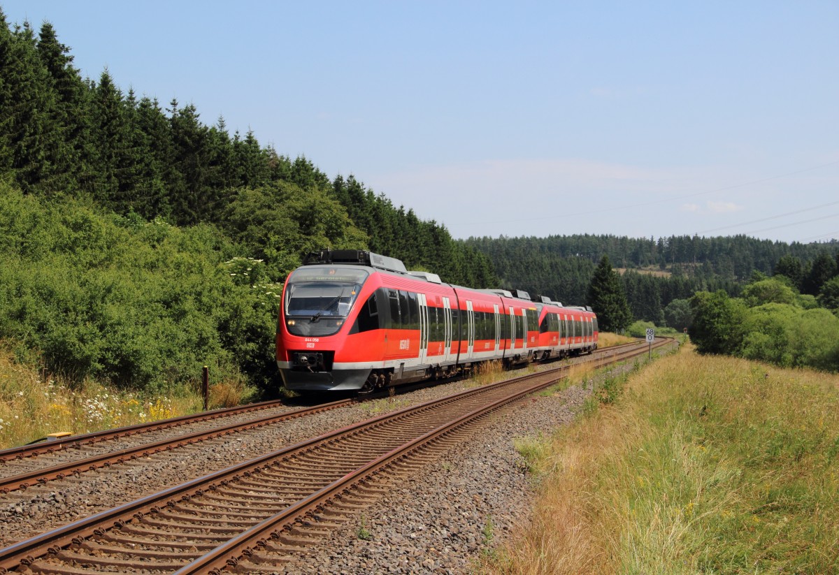 644 058 & 644 050 als RE 12079 (K�ln Messe-Deutz - Gerolstein) in Blankenheim (Wald) am 23.07.13