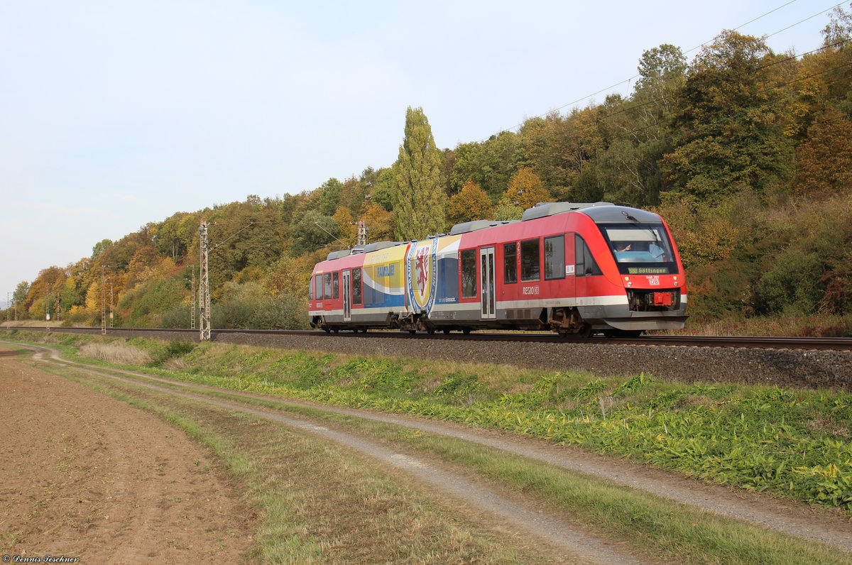 648 267 DB (Eintracht Braunschweig) bei Nörten-Hardenberg am 09.10.2018