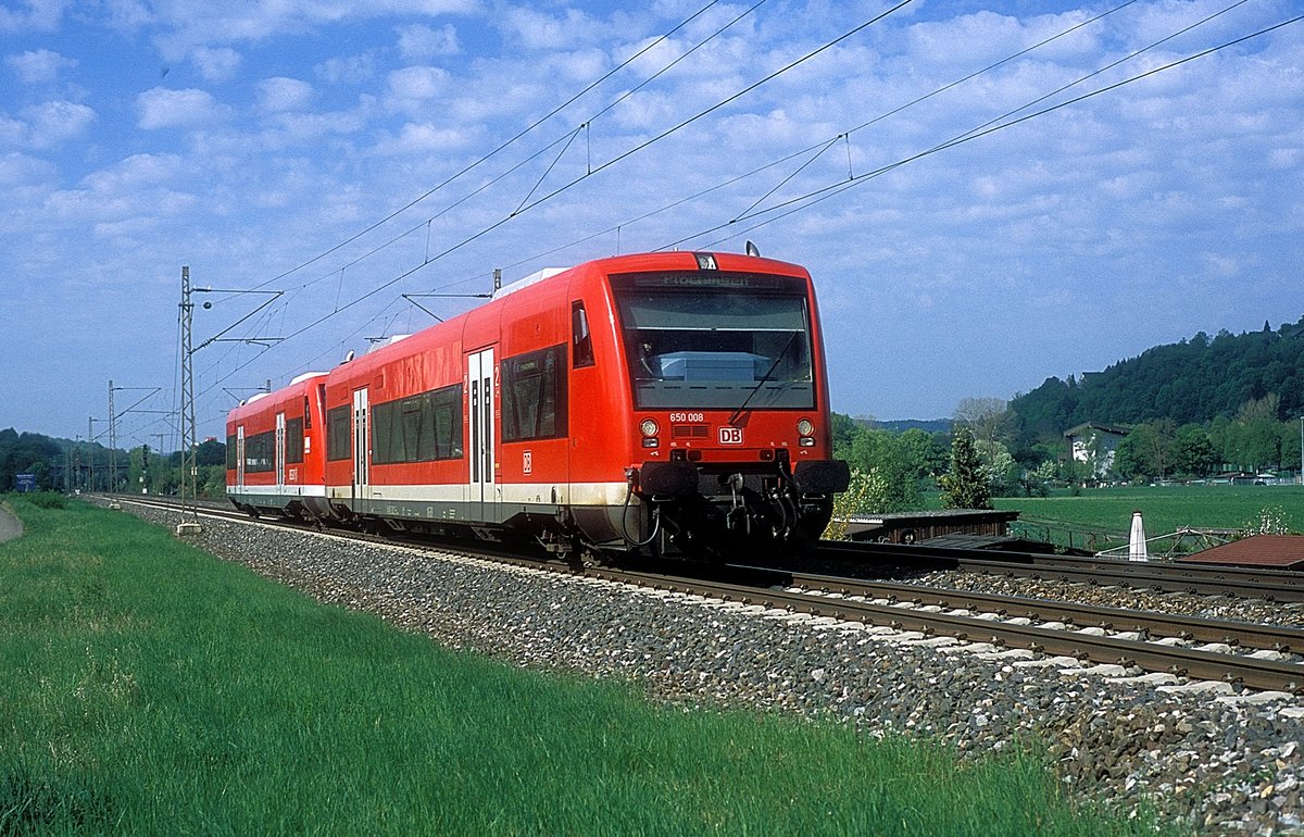 650 008 + 650 021 Tübingen - Lustnau  22.04.18