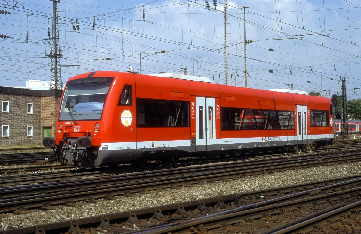 650 019  Ulm Hbf  24.07.01