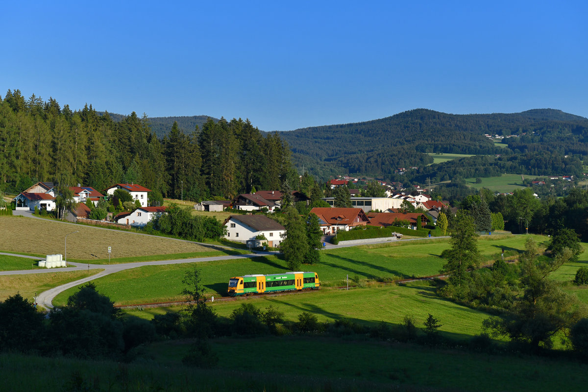 650 071 als WBA4 am 20.06.2018 bei Prünst. 