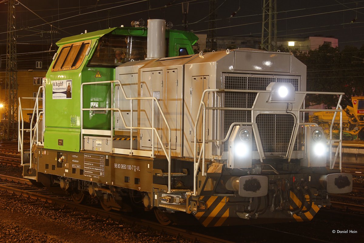 650 100-7 Mr. Bugdoll in Düsseldorf Hbf, am 20.10.2016.