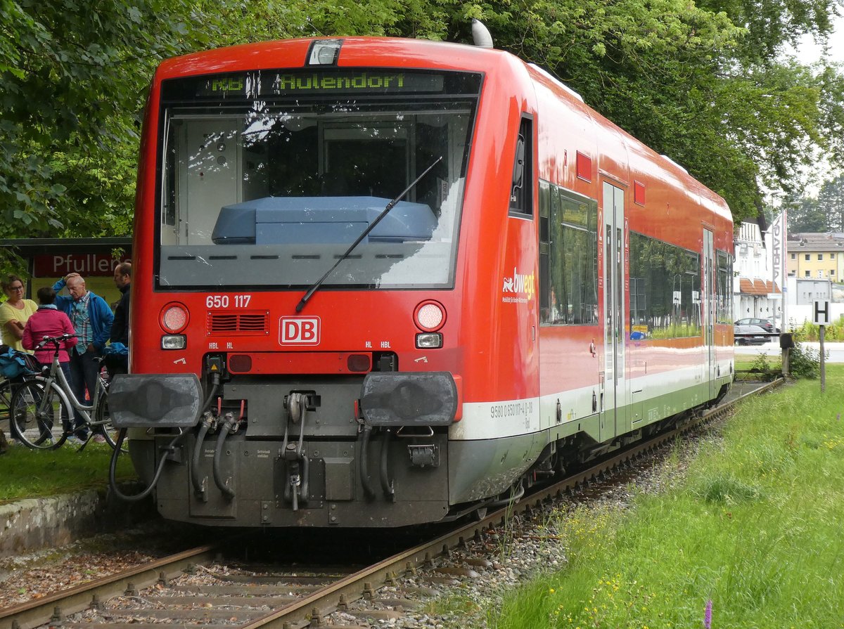 650 117 am 28.07.19 in Pfullendorf.