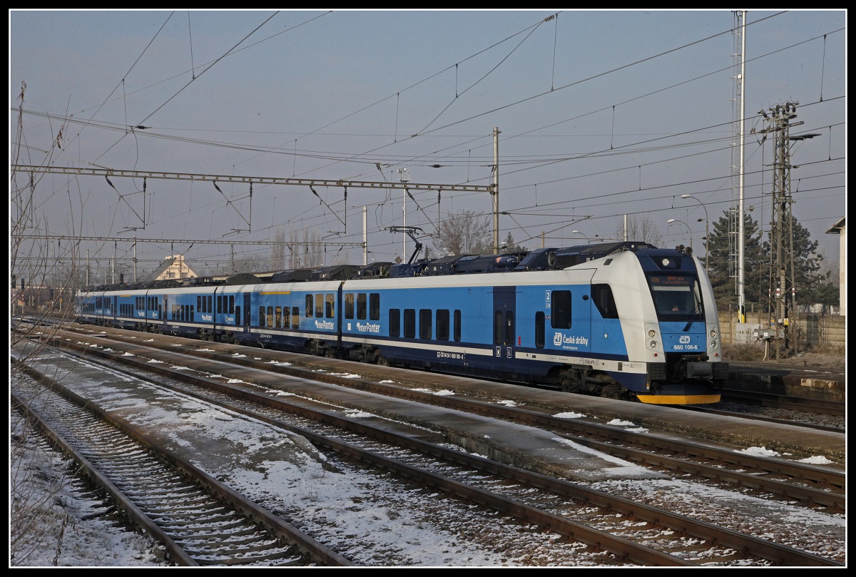 660 106 in Prelouc am 22.01.2019.
