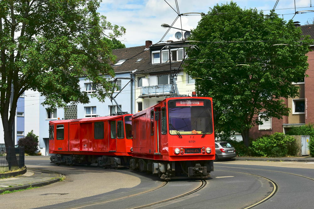 6701 und 6201 auf der Margaretastraße/Iltisstraße am 30.05.2018.
