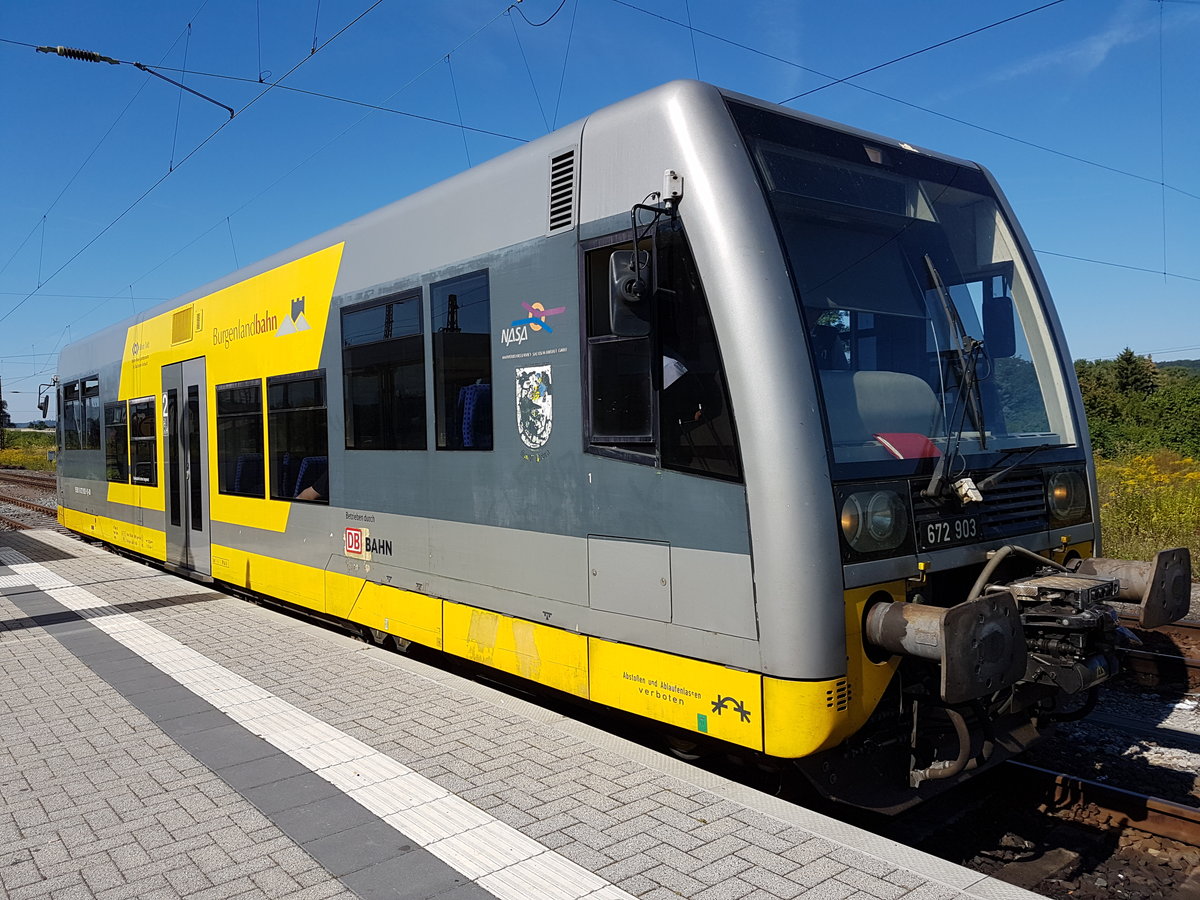 672 903 steht am 29.08.2017 in Naumburg (Saale).