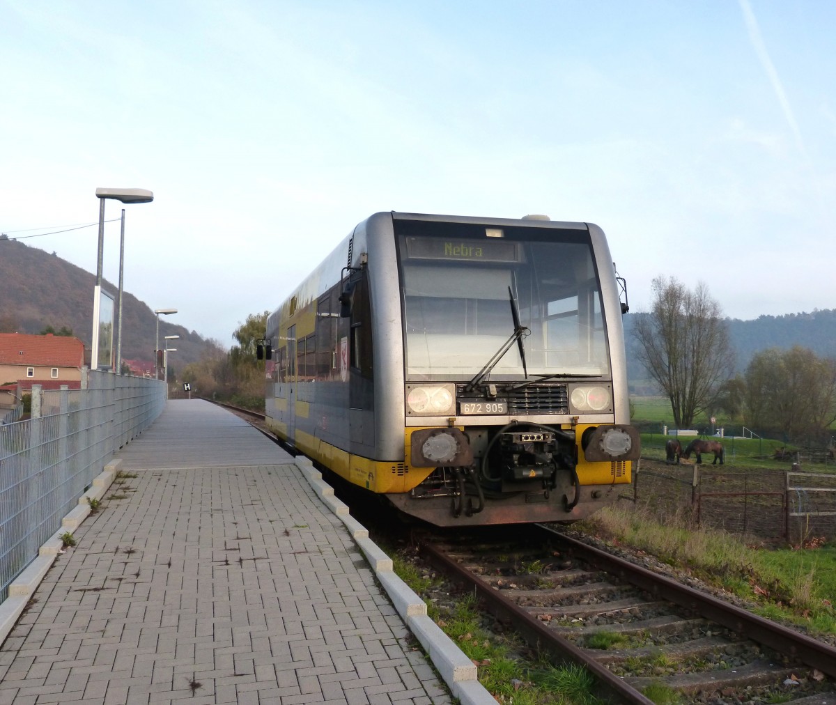 672 905 am Haltepunkt Wangen 16.11.2013