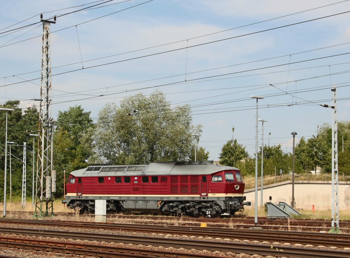 6.8.2014 Angermünde. 132 004 abgestellt.