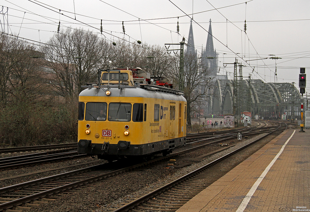 701 017 in Köln Messe/Deutz am 28.02.2019