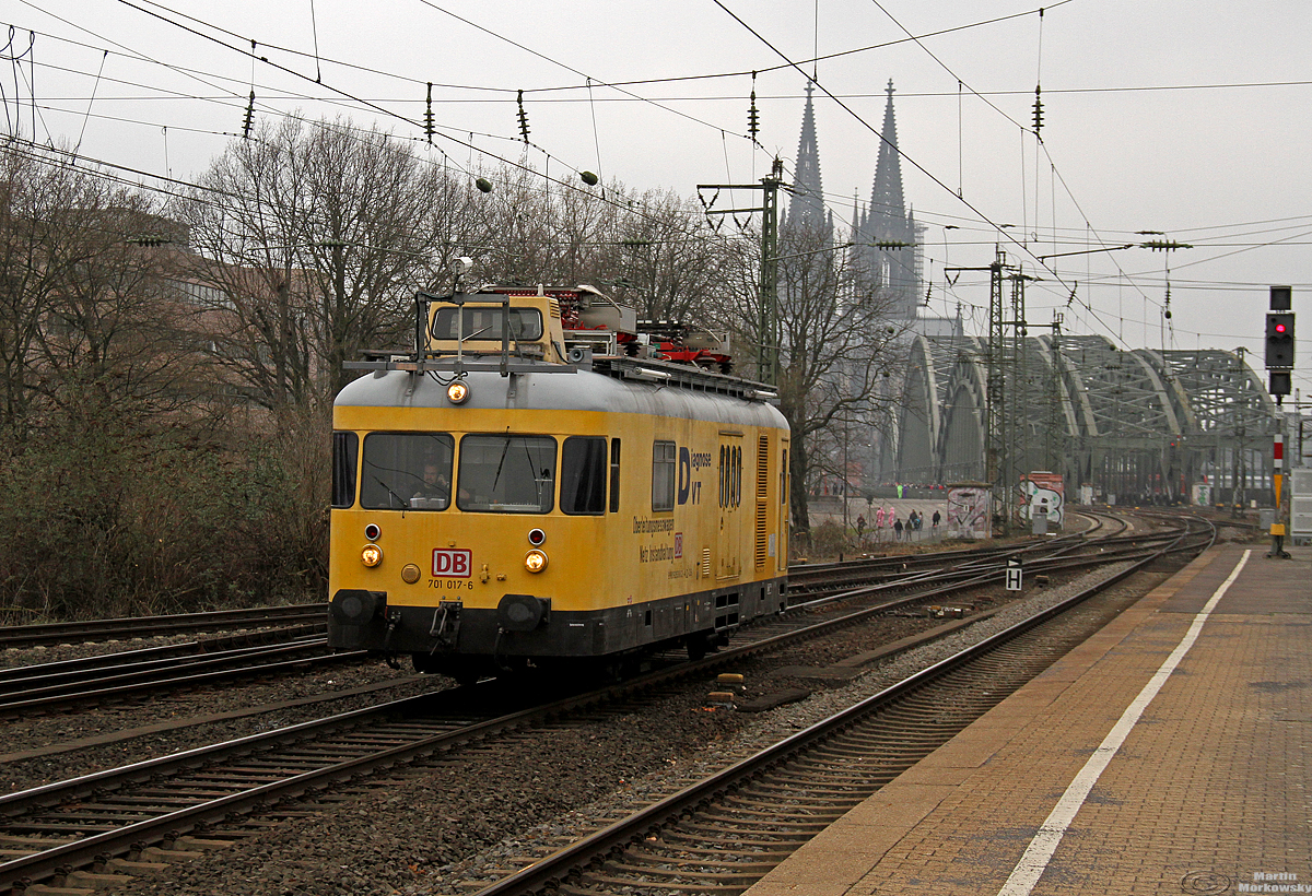 701 017 in Köln Messe/Deutz am 28.02.2019