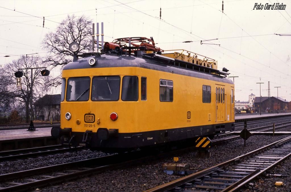 701126 am 1.3.1989 im Bahnhof Bohmte.
