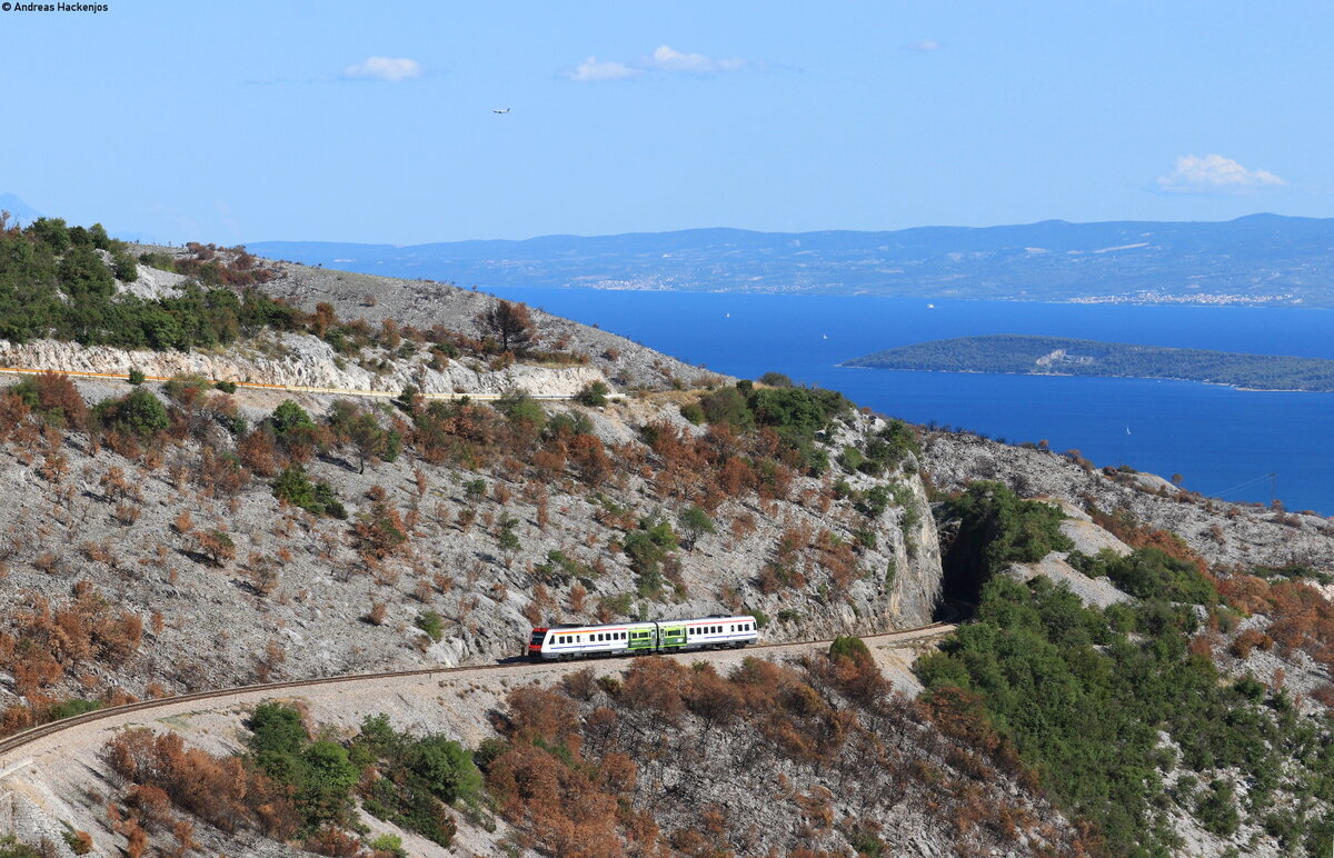 7123 015 / 7123 016 als R 5506 (Split-Perkovic) bei Labin 31.8.21