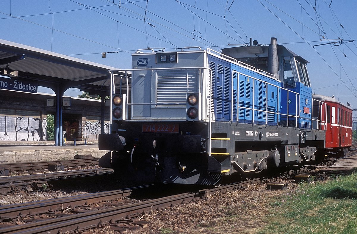  714 222 + M131 1448  Brno + Zidenice  18.05.11