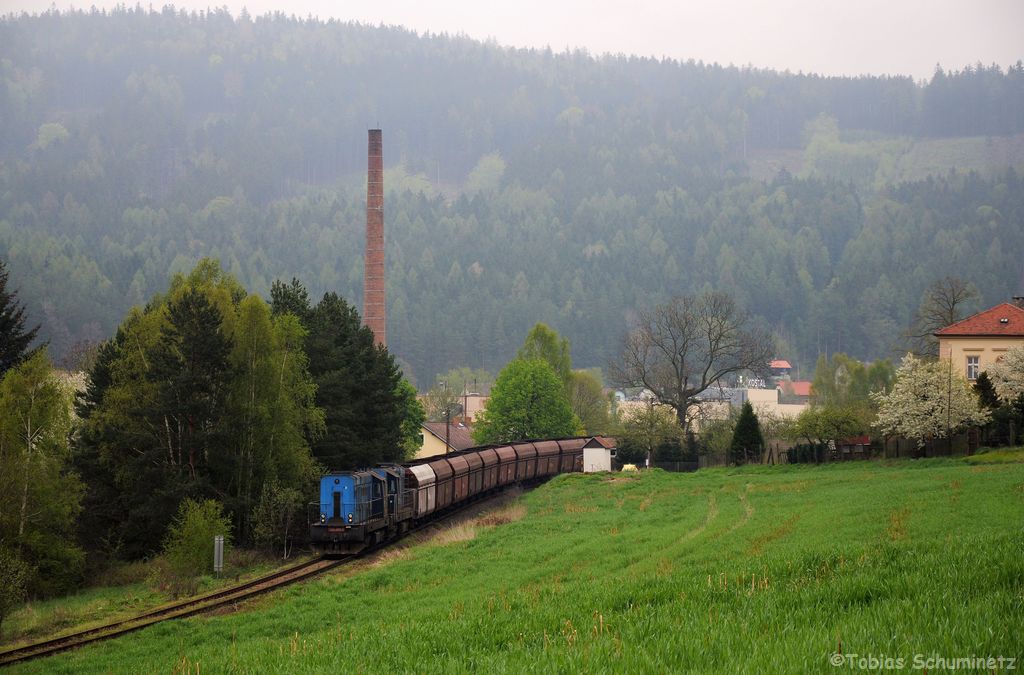 742 289 (CZ-CDC 92 54 2 742 289-2) + 742 188 (CZ-CDC 92 54 2 742 188-6) mit Mn88501 am 03.05.2013 bei Cenkov