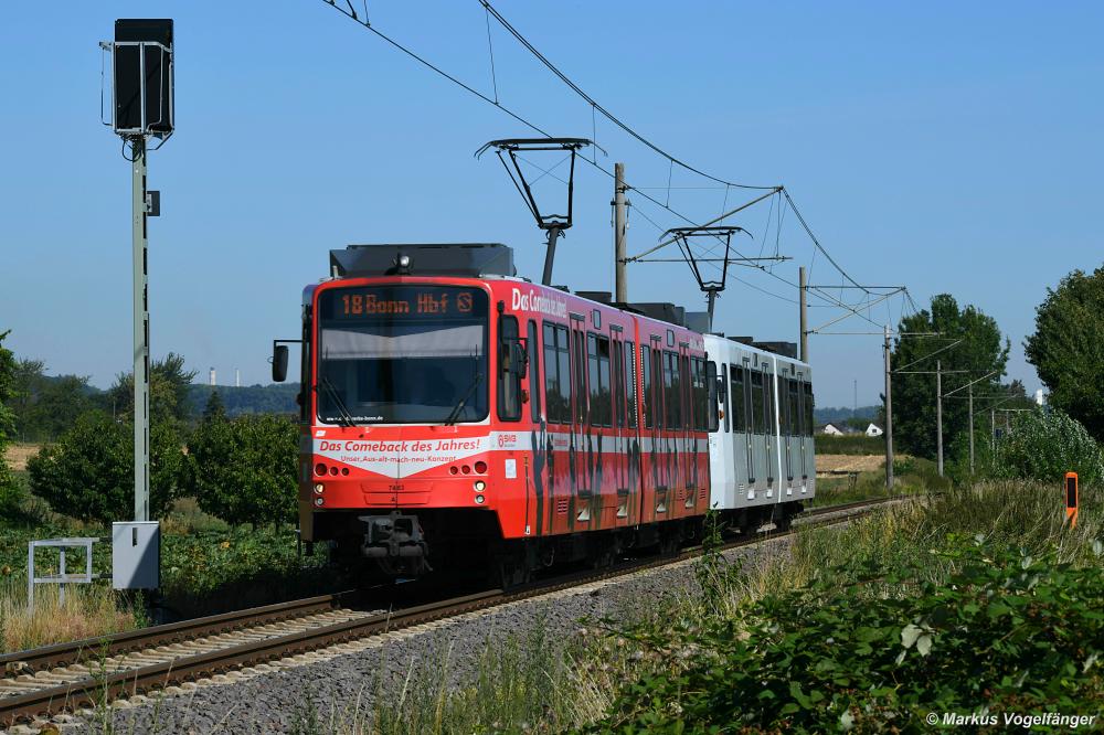 7463 und 7573 in Merten am 31.07.2020.