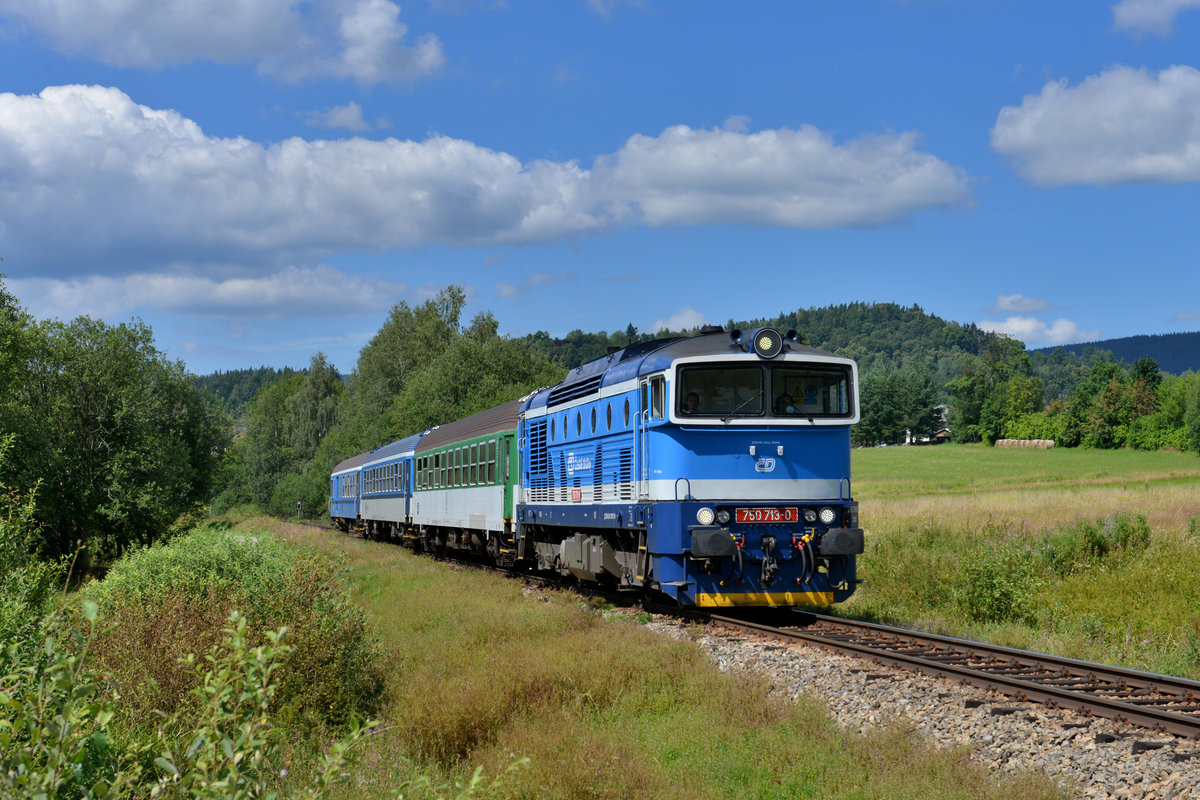 750 713 mit einem Os am 07.08.2016 bei Nova Pec.