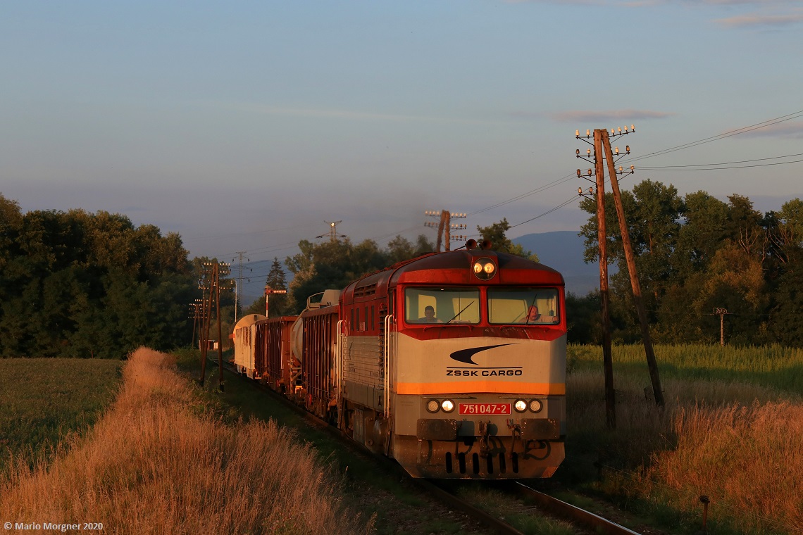 751.047 am Pn 68720 Nováky - Bratislava-východ beim Oslany, 11.09.2020