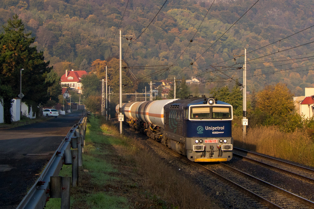 753 722-8 in Usti nad Labem am 14. Oktober 2019.