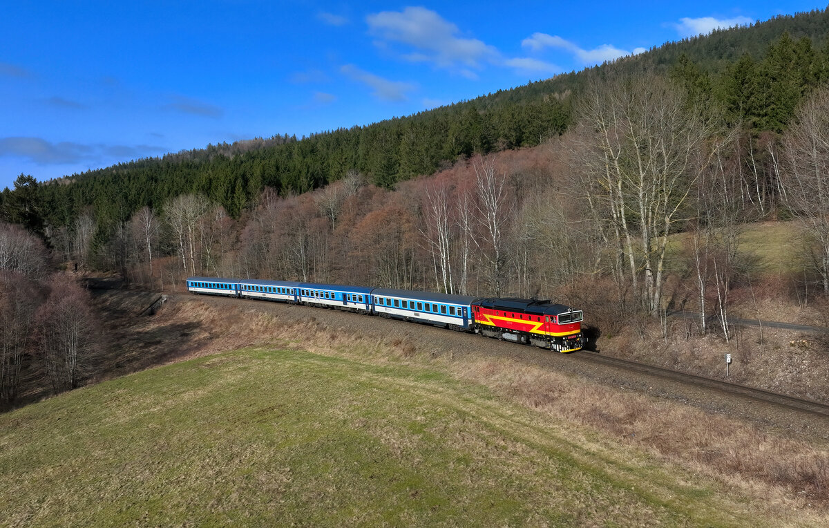 754 074 mit R 768 am 29.02.2024 bei Zelena Lhota.