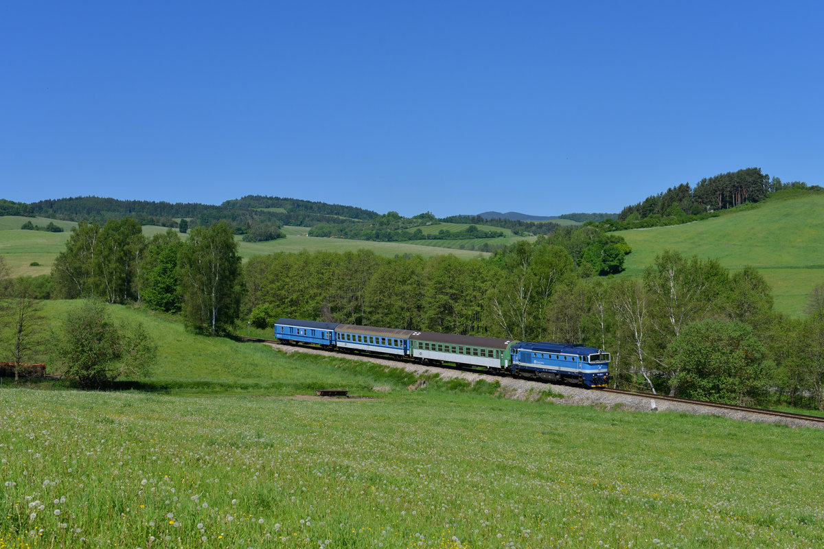 754 078 mit einem Os am 28.05.2017 bei Sebanov.