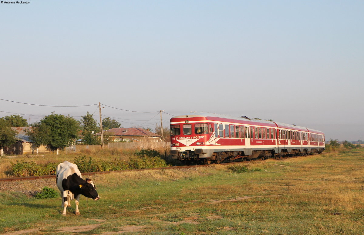76 2412-8 als R 15183 (Titan Sud h.m.-Oltenita) bei Fundeni 1.9.17